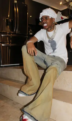 SoFaygo’s Outfit in Human Made Jacket, Rick Owens Jeans & Cartier Watch (2025)