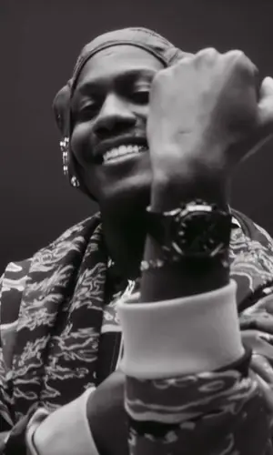 Lil Yachty wearing Phenomenon scarf