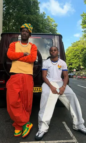Lil Yachty wearing Tommy Hilfiger top