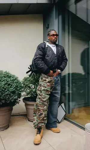 Stefon Diggs’ Outfit in Balenciaga Jeans, Richard Mille Watch & Simone Rocha Bag (2025)