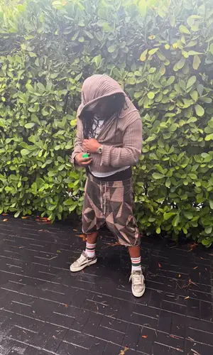Lucki’s Outfit in Rick Owens Hoodie, Rolex Watch & Chrome Hearts Socks (2025)