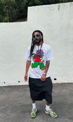 Amine wearing Oakley eyewear