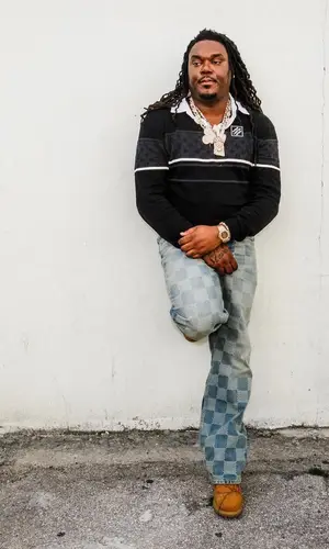 Lucki’s Outfit in Louis Vuitton Sweater, Timberland Boots & Patek Philippe Watch (2025)