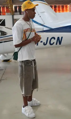 Lamine Yamal wearing Adidas sneakers