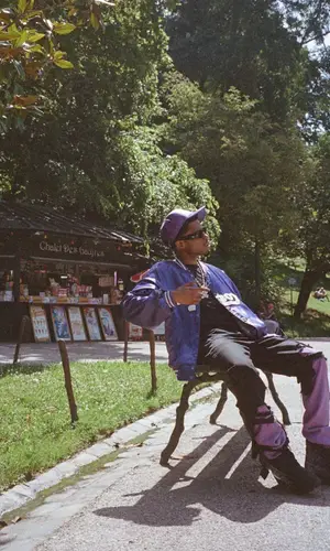 Pierre Bourne’s Outfit in Raf Simons Jeans, Timberland Boots & Prada Eyewear (2025)