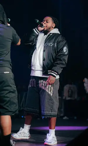 Babyface Ray’s Outfit in Louis Vuitton Jacket, Bottega Desires Shorts & Bottega Veneta Sneakers (2025)