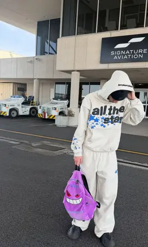 Rayasianboy wearing Pokemon backpack