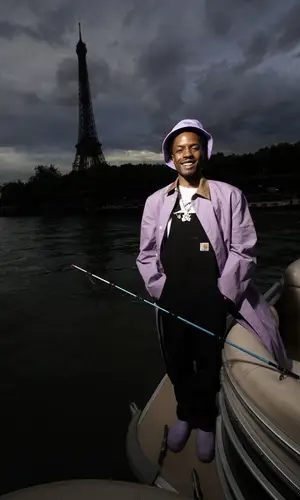 Pierre Bourne’s Outfit in Carhartt Pants, Bottega Veneta Boots & Prada Hat (2025)