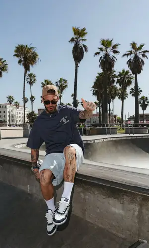 Sergio Ramos wearing Fear of God t-shirt