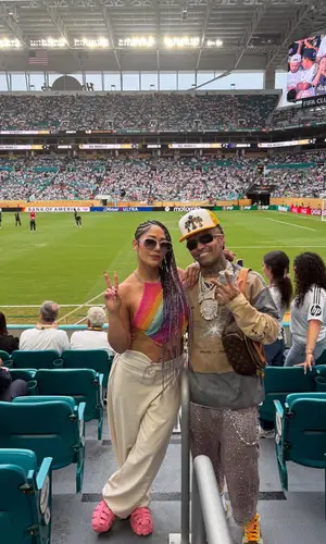 Lil Pump’s Outfit in Richard Mille Watch, Louis Vuitton Bag & Chrome Hearts Cap (2025)