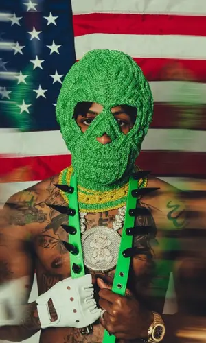 NBA YoungBoy wearing Mannahatta NYC hat