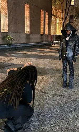 NBA YoungBoy wearing 424 boots