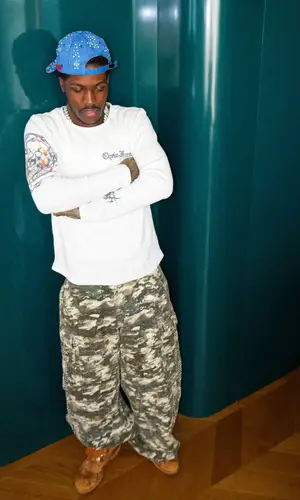 Lil Yachty wearing Chew Forever top