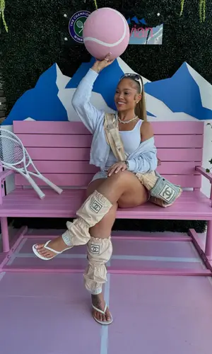 Latto’s Outfit in Chanel Eyewear (2025)