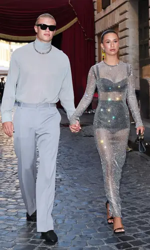 Erling Haaland wearing Dolce & Gabbana eyewear