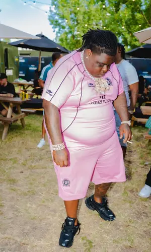 BigXthaPlug wearing Balenciaga jersey