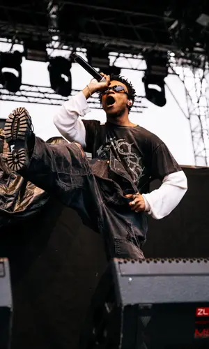 ffawty wearing Carhartt pants