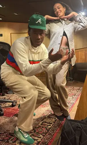 Tyler, The Creator’s Outfit in Golf Wang Pants, Converse Sneakers & New Era Cap (2025)
