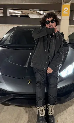 2Slimey wearing Rick Owens pants