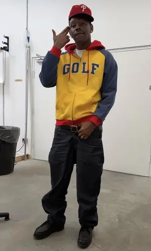 Tyler, The Creator’s Outfit in Golf Wang Hoodie, Paraboot Boots & New Era Cap (2026)