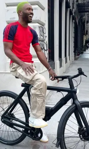 Frank Ocean wearing Adidas t-shirt