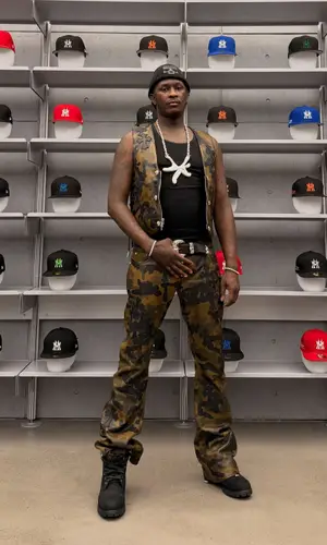 Young Thug wearing Timberland boots