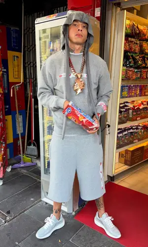 Central Cee’s Outfit in Prada Sneakers, Richard Millie Watch & Lay's (2026)