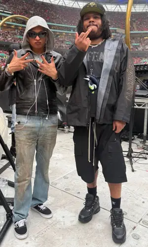 Wakeupf1lthy wearing Nike boots