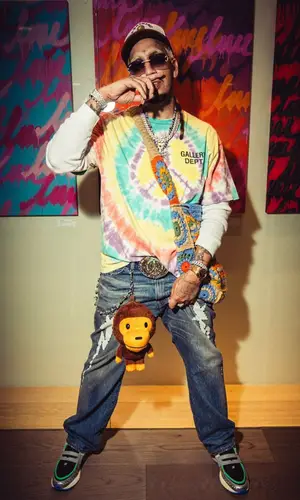 Fenix Flexin wearing Bape cap