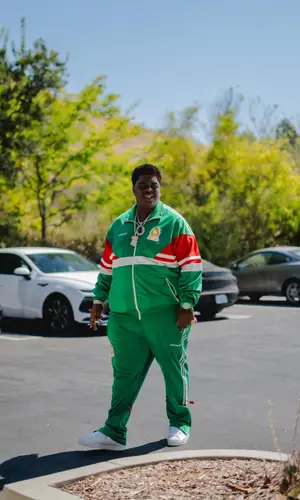BigXthaPlug wearing Adidas pants