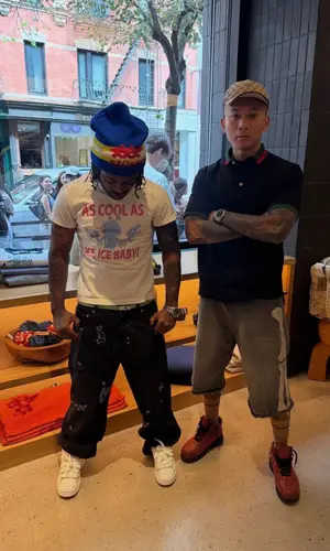 Lil Uzi Vert’s Outfit in Walter van Beirendonck T-Shirt, Hermes Belt & Stussy Hat (2026)