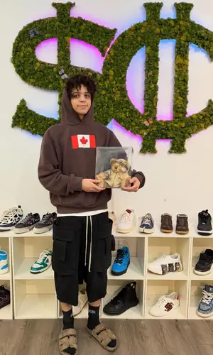 Xaviersobased wearing Rick Owens shorts