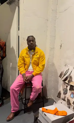 Lil Yachty wearing Bottega Veneta belt