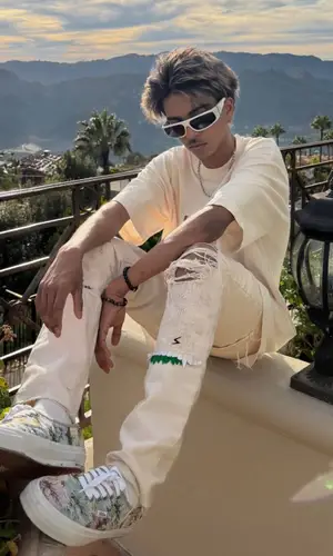 Yung Fazo wearing Chrome Hearts eyewear