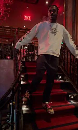 Lil Tjay’s Outfit in Matty Boy Sweater, Nike Sneakers & Chrome Hearts (2026)