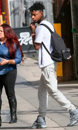 21 Savage wearing Nike other