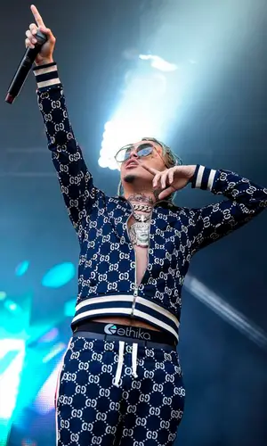Lil Pump wearing Ethika underwear