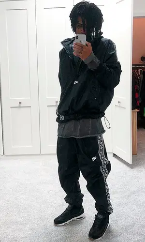 Scarlxrd wearing Nike other