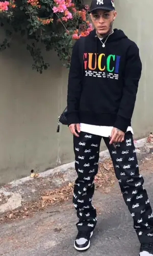 Lil Skies wearing Jordan other