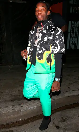 Offset wearing Prada sweater