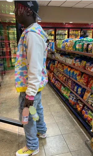 Lil Yachty wearing Bape hoody