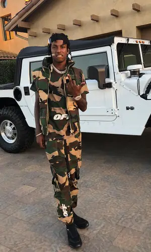 Rich The Kid wearing Dior other