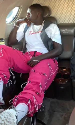 Benjamin Mendy wearing Balenciaga t-shirt