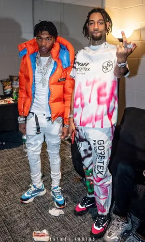 PnB Rock wearing Dior other