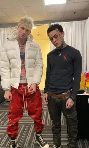 Machine Gun Kelly wearing Ethika other