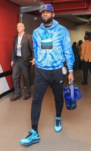 LeBron James wearing Louis Vuitton other