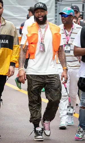 Odell Beckham Jr wearing Louis Vuitton other