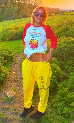 Rita Ora wearing Marc Jacobs pants