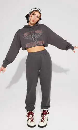 Charli D'Amelio wearing Proenza Schouler boots