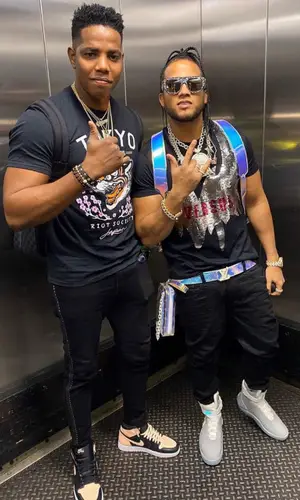 El Alfa El Jefe wearing Louis Vuitton other